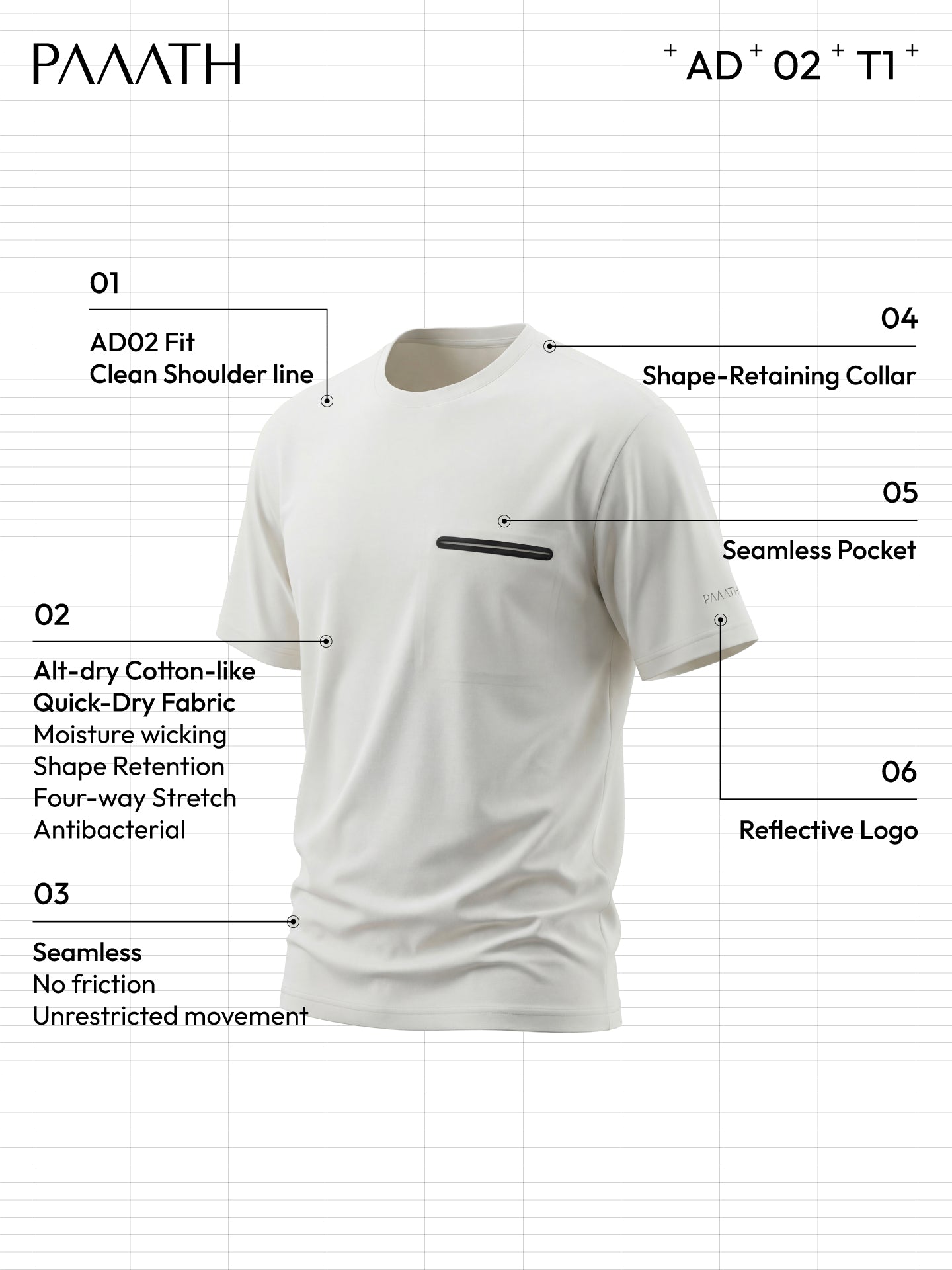 AD Quick-Dry Short Sleeve T-shirt
